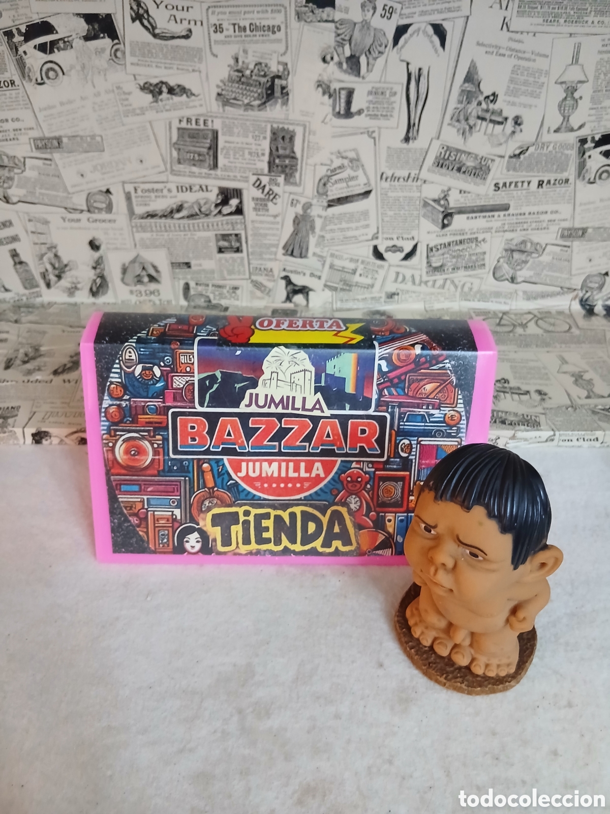 Figuras de goma y PVC: Mu&ntilde;eco joemy made in spain