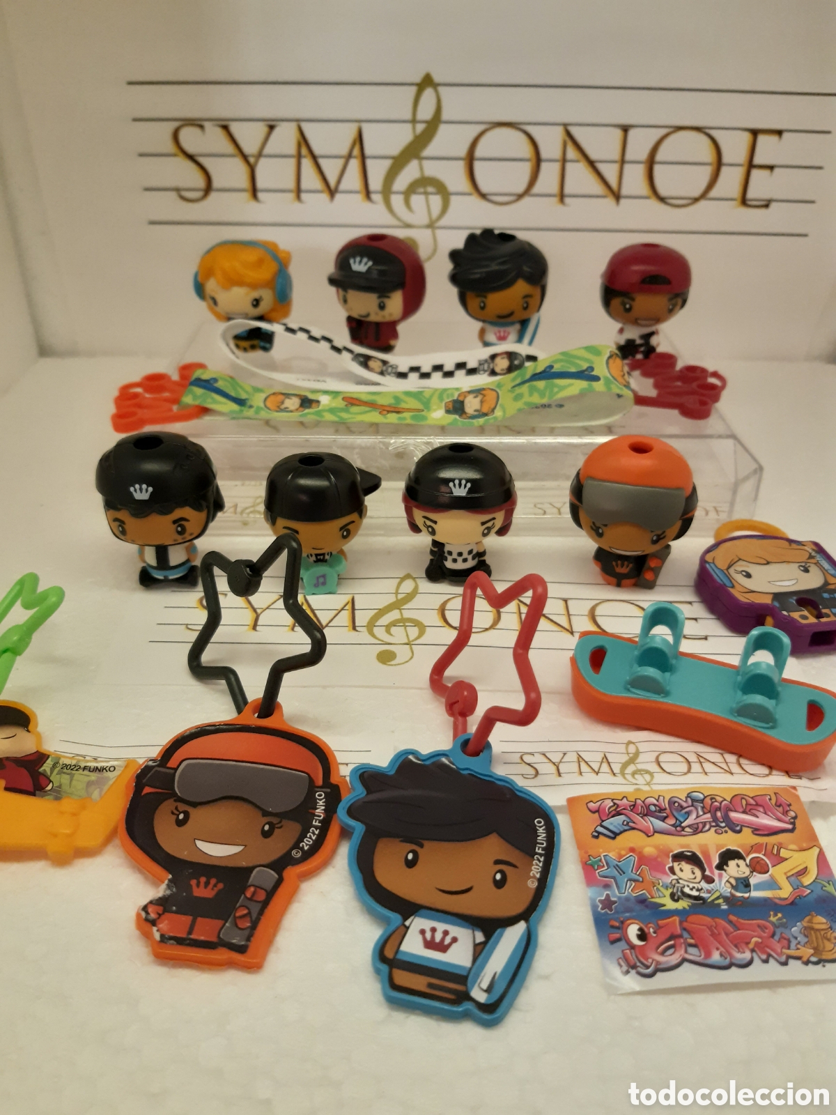 Figurines en Caoutchouc et PVC: Mini Funko Kinder Sorpresa Yumi Streetstyle patinete