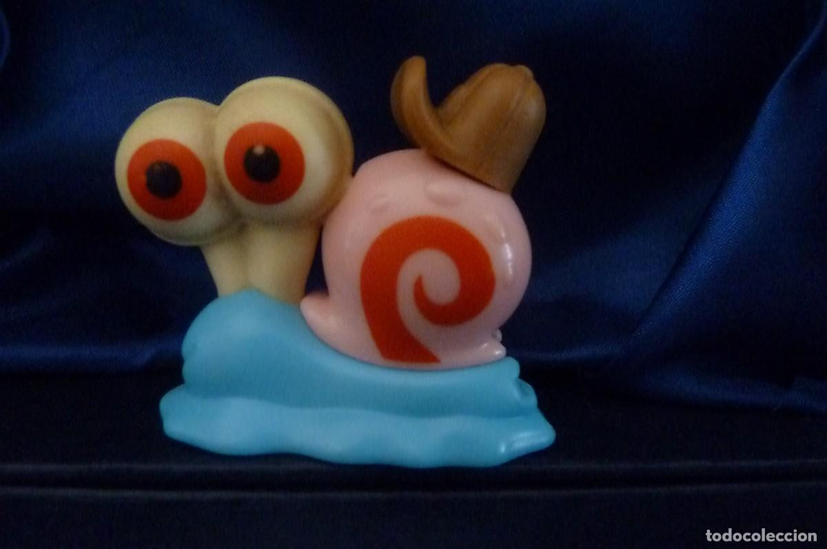 Figuras de goma y PVC: Gary Caracol Bob Esponja. BKC