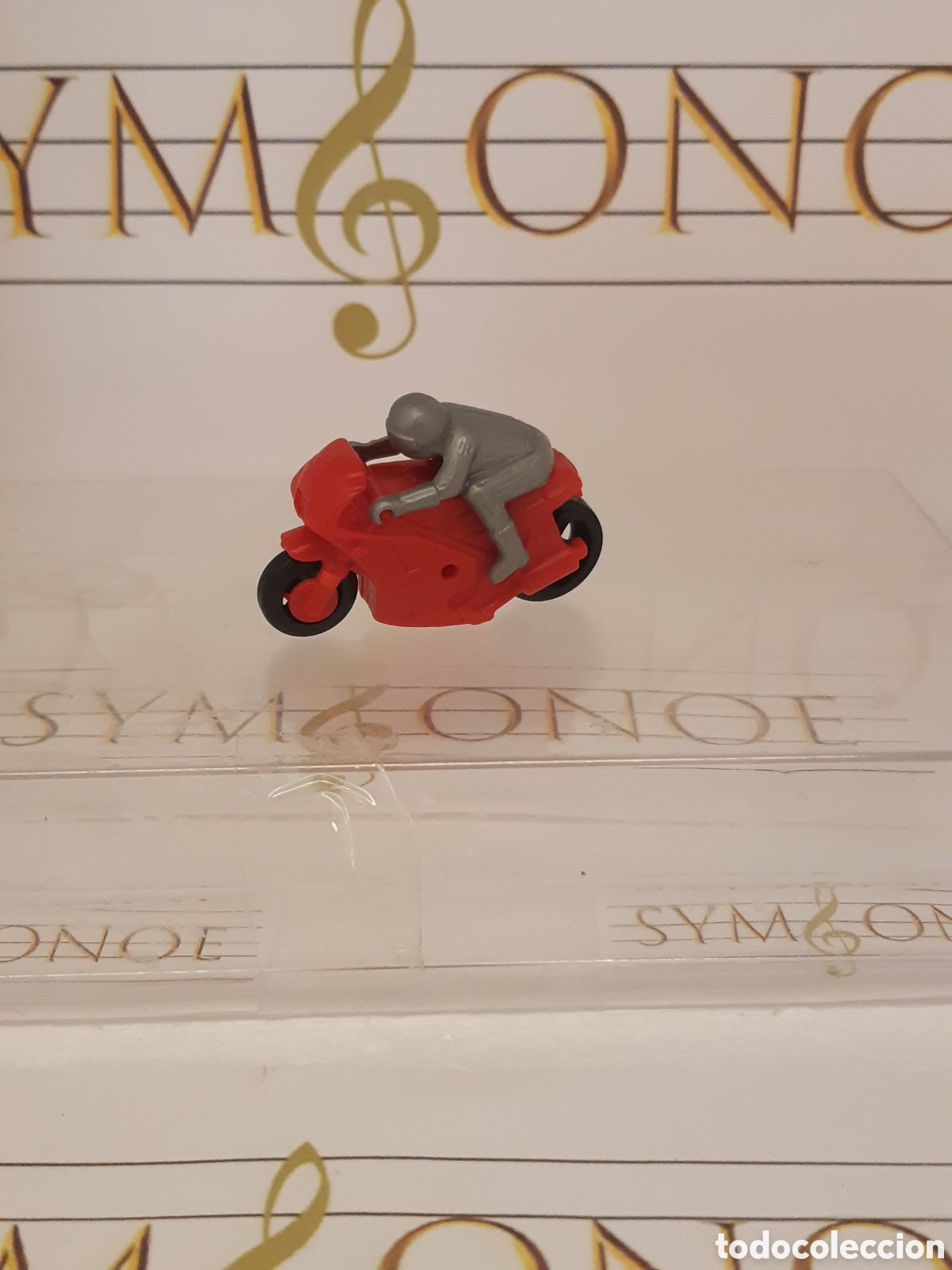 Figuras de goma Kinder: Serie completa motocicleta moto carreras k92 n36 kinder sorpresa