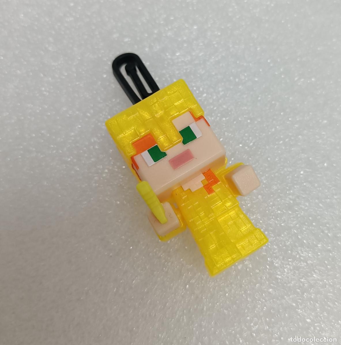 Figuras de goma Kinder: vc kinder minecraft joy 2026 llavero colgante figura mu&ntilde;equito