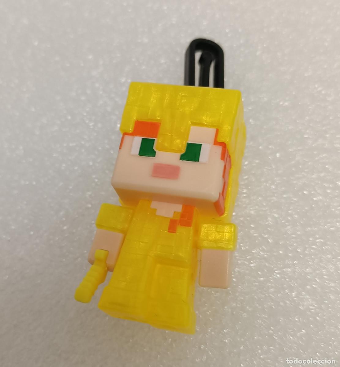 Figuras de goma Kinder: vc kinder minecraft joy 2026 llavero colgante figura mu&ntilde;equito