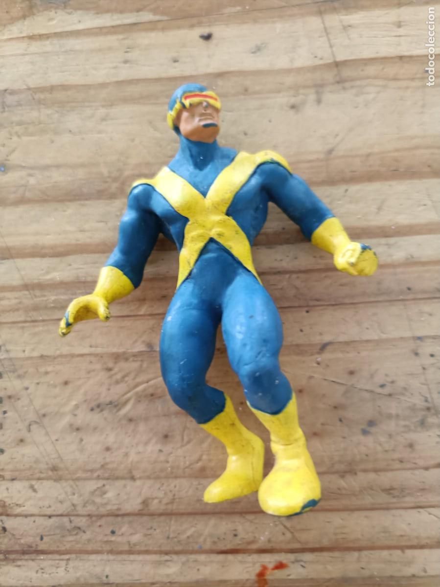 Figuras de goma y PVC: PVC FIGURA GOMA C&Oacute;MICS SPAIN C&iacute;clope X-Men,