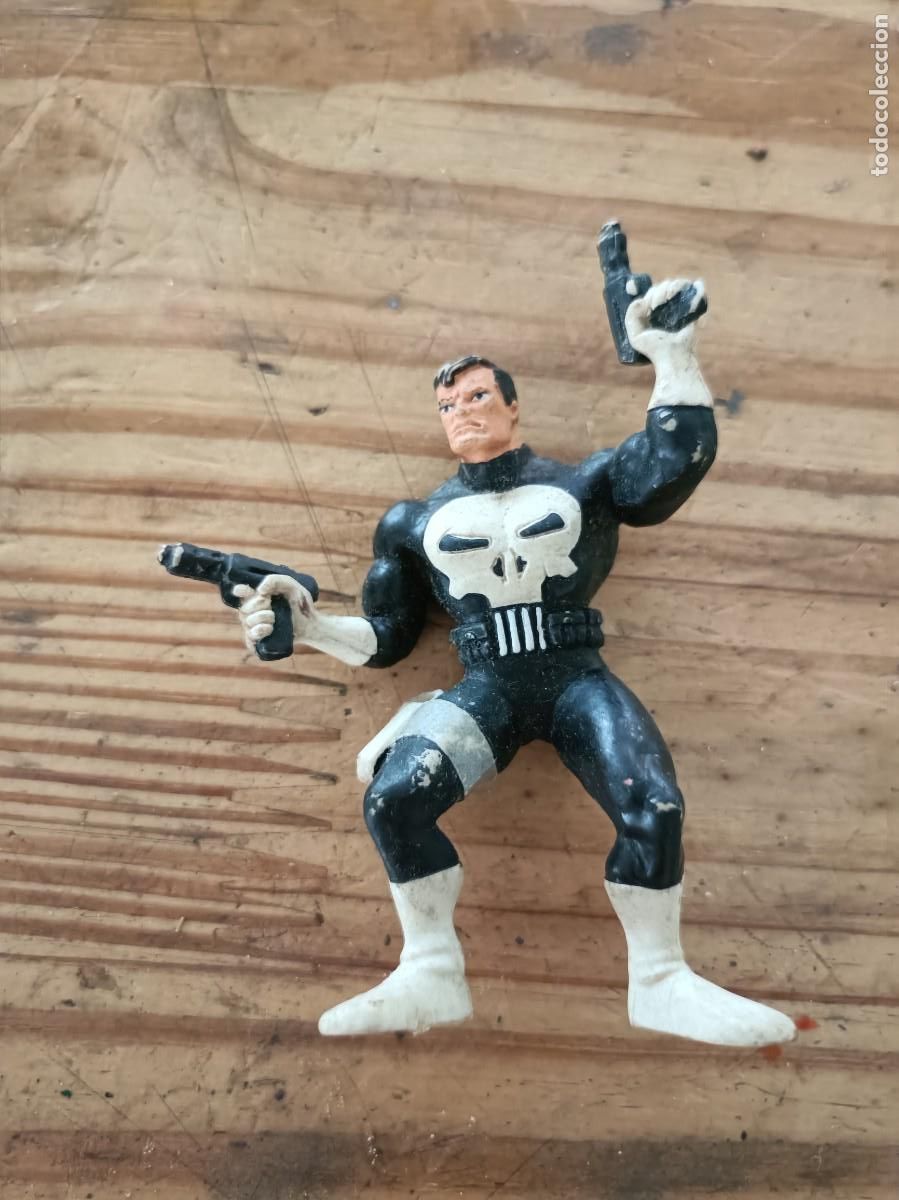 Figuras de goma y PVC: PVC FIGURA GOMA C&Oacute;MICS SPAIN The Punisher (El Castigador)