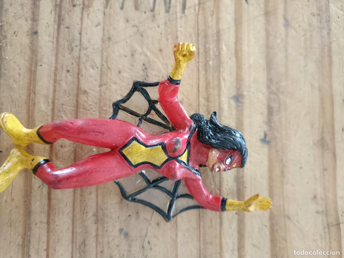 Figuras de goma y PVC: PVC FIGURA GOMA C&Oacute;MICS SPAIN Spider-Woman