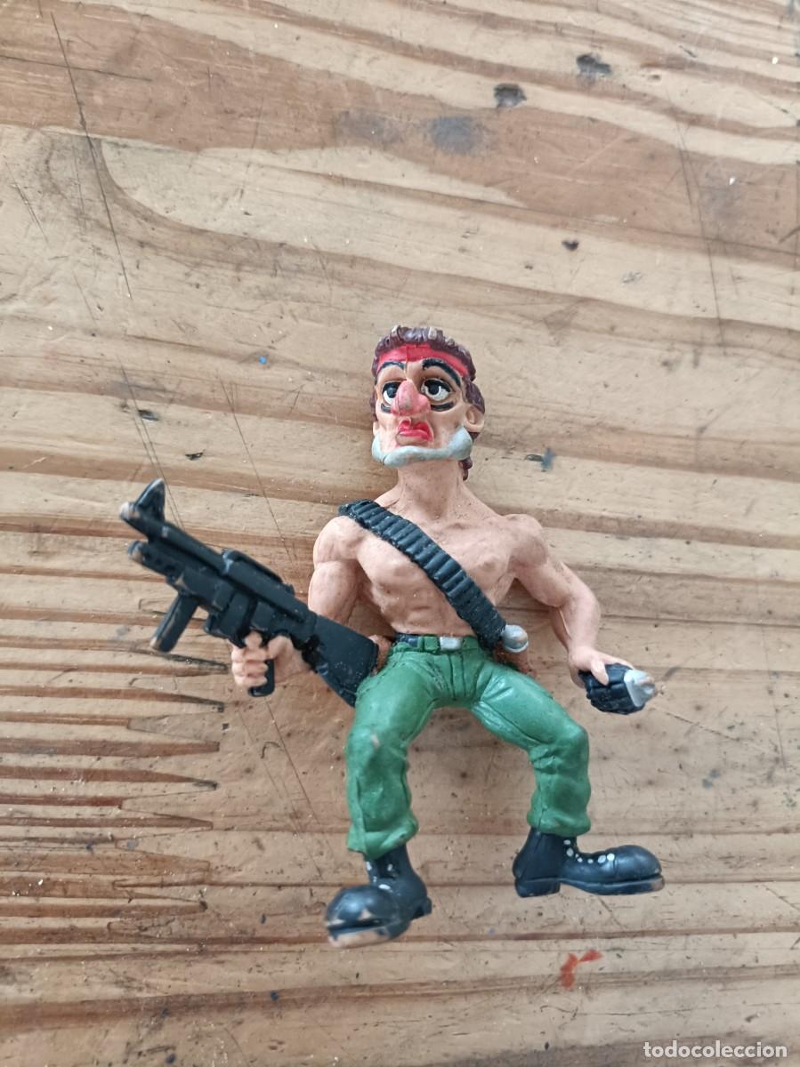 Figuras de goma y PVC: PVC FIGURA GOMA C&Oacute;MICS SPAIN RAMBO