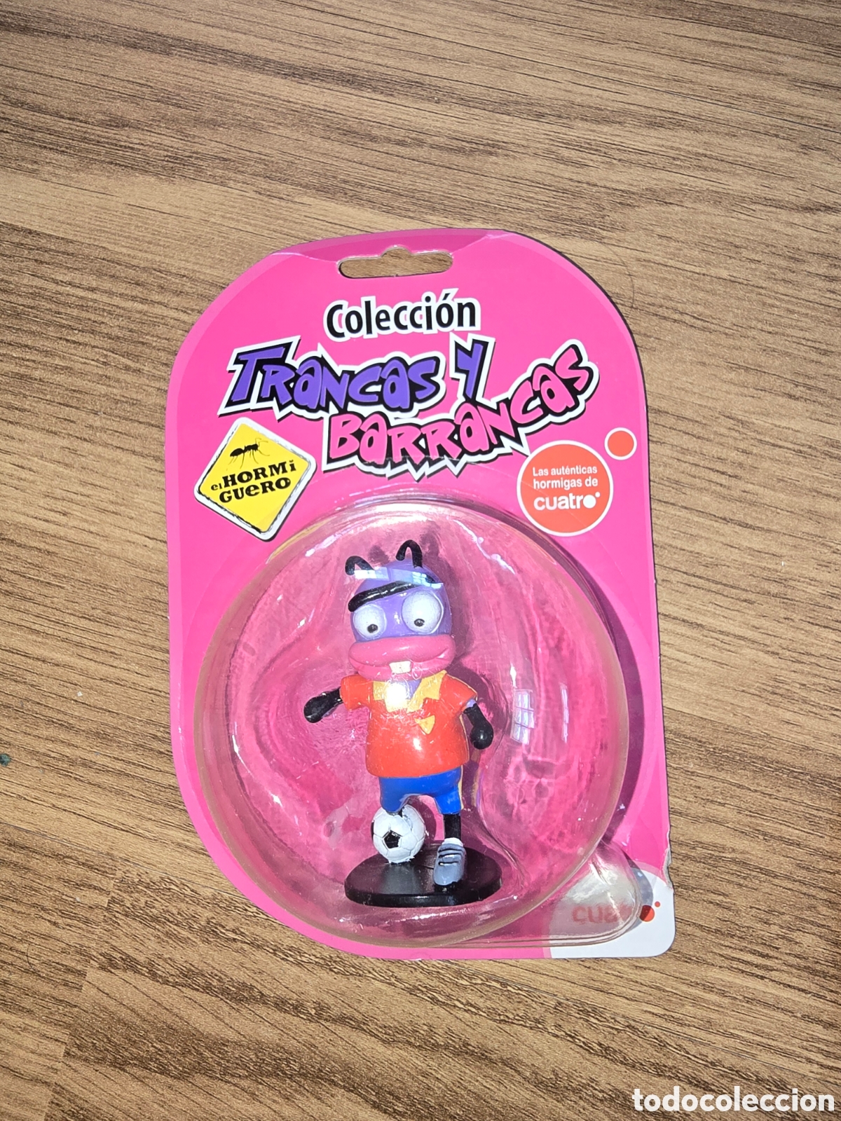 Figuras de goma y PVC: Figura pvc goma Trancas y Barrancas futbolista selecci&oacute;n Espa&ntilde;a hormigas de cuatro el hormiguero