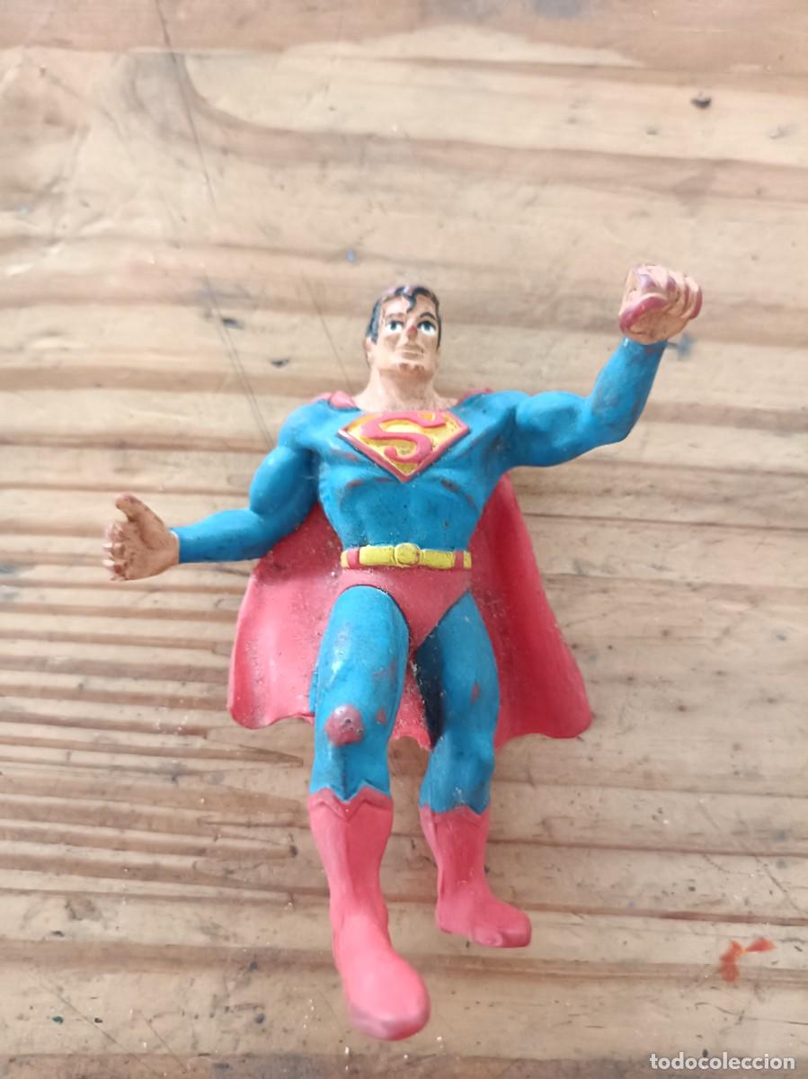Figuras de goma y PVC: PVC FIGURA GOMA C&Oacute;MICS SPAIN Superman