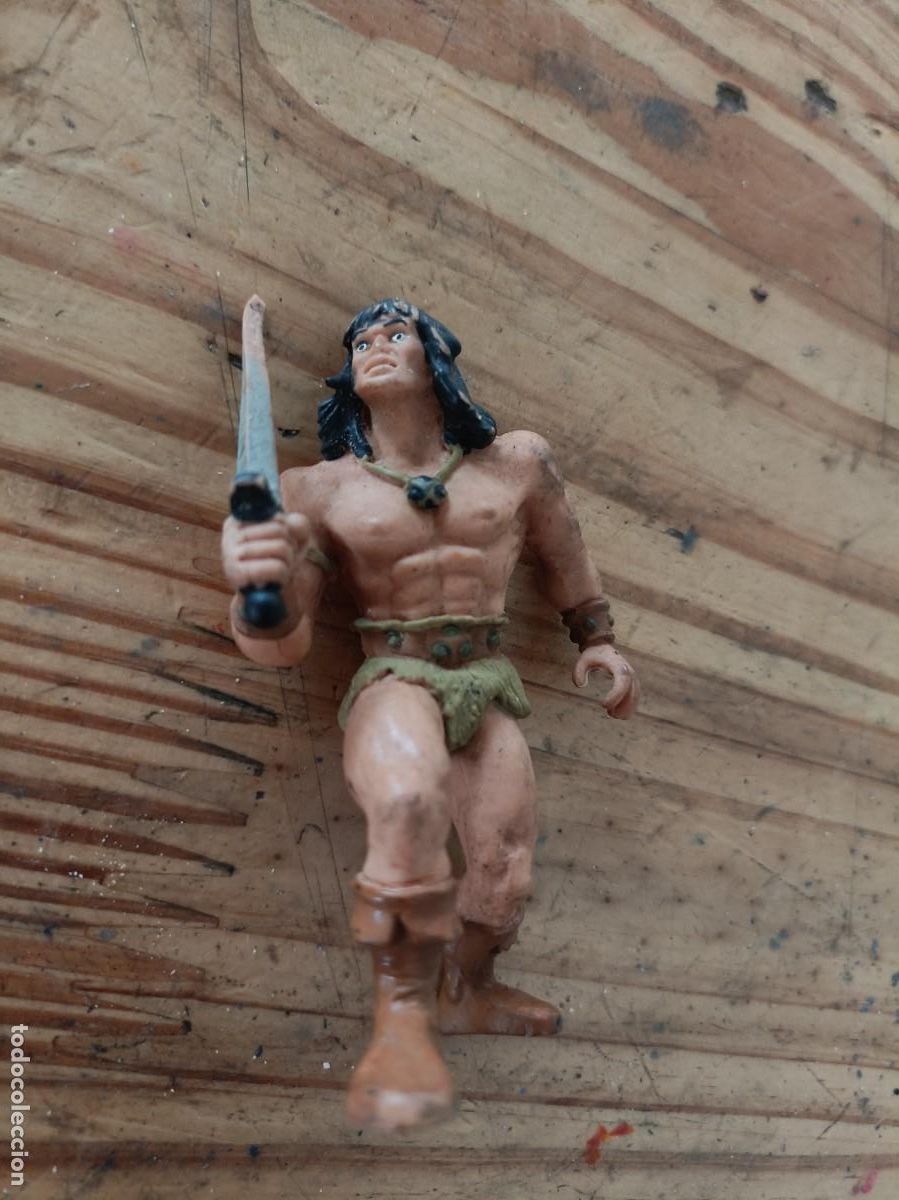 Gummi- und PVC-Figuren: PVC FIGURA GOMA C&Oacute;MICS SPAIN Conan el B&aacute;rbaro