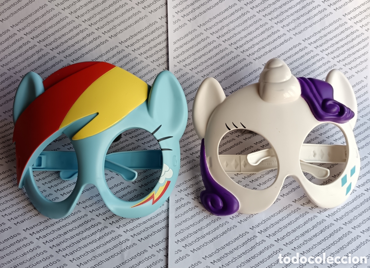Figuras de goma y PVC: LOTE GAFAS MC DONALDS 2015 HASBRO OBSEQUIO HAPPY MEAL
