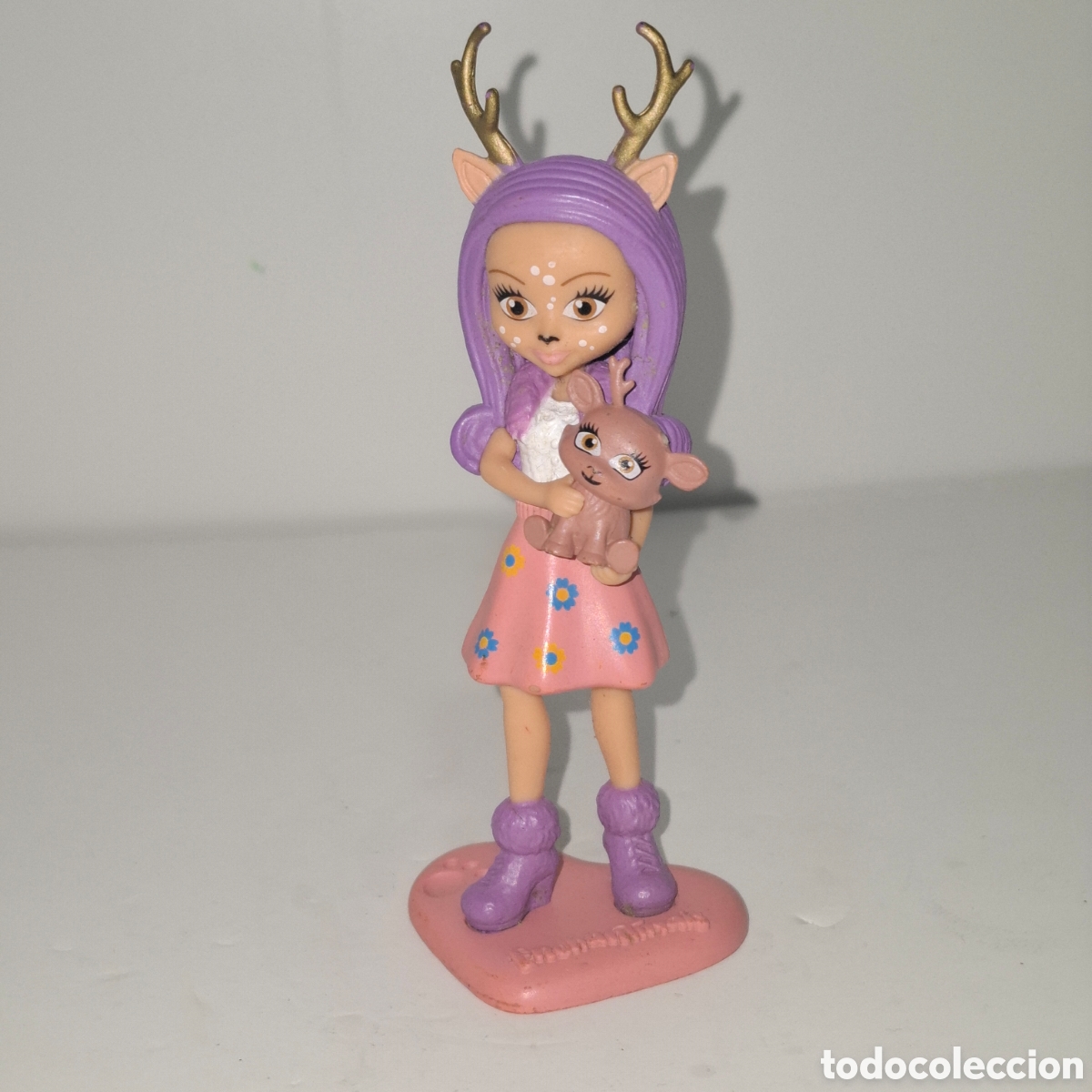 Figuras de goma y PVC: DANESSA DEER FIGURA DE PVC PERSONAJE DE ENCHANTIMALS MATTEL FIGURA DE COMANSI