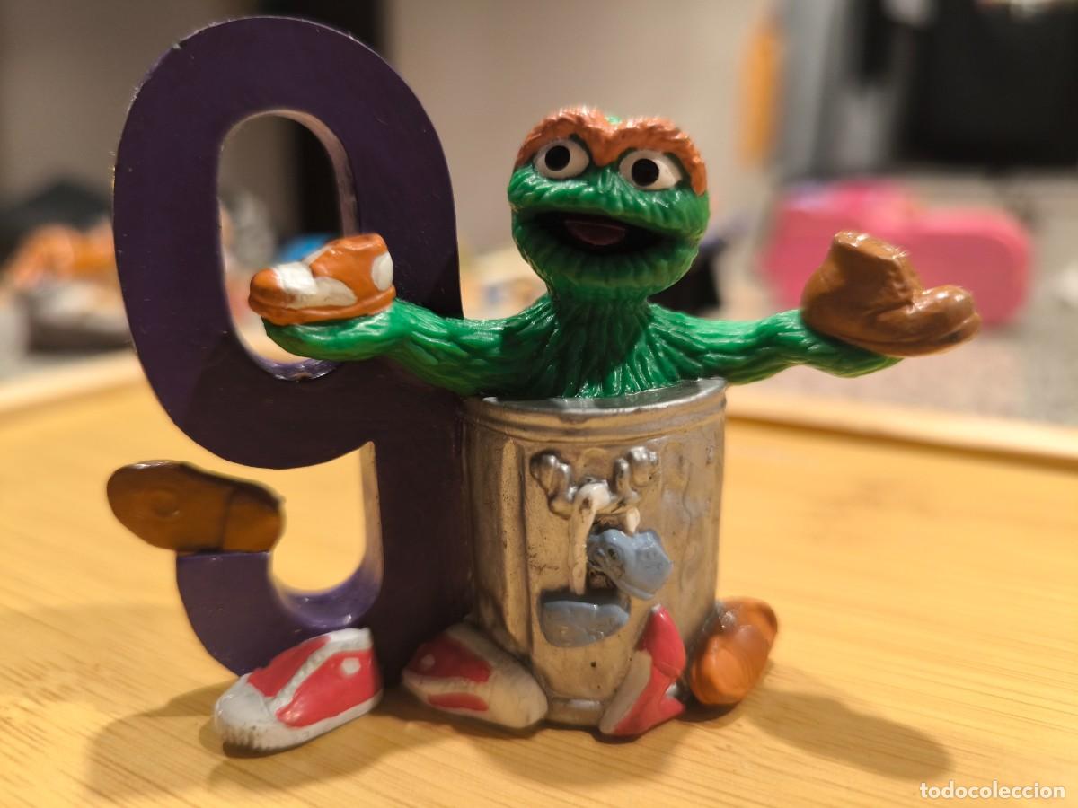 Figuras de goma y PVC: Oscar el gru&ntilde;on - Jim Henson
