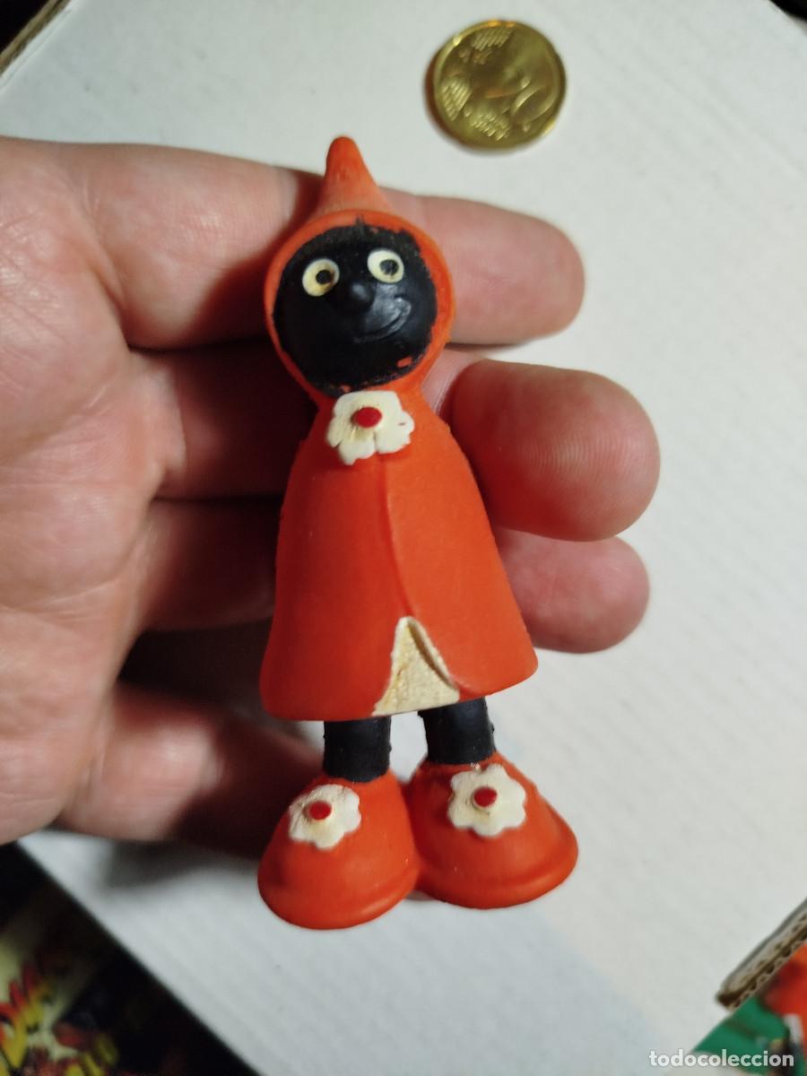 Figuras de goma y PVC: Mu&ntilde;eco de goma vintage