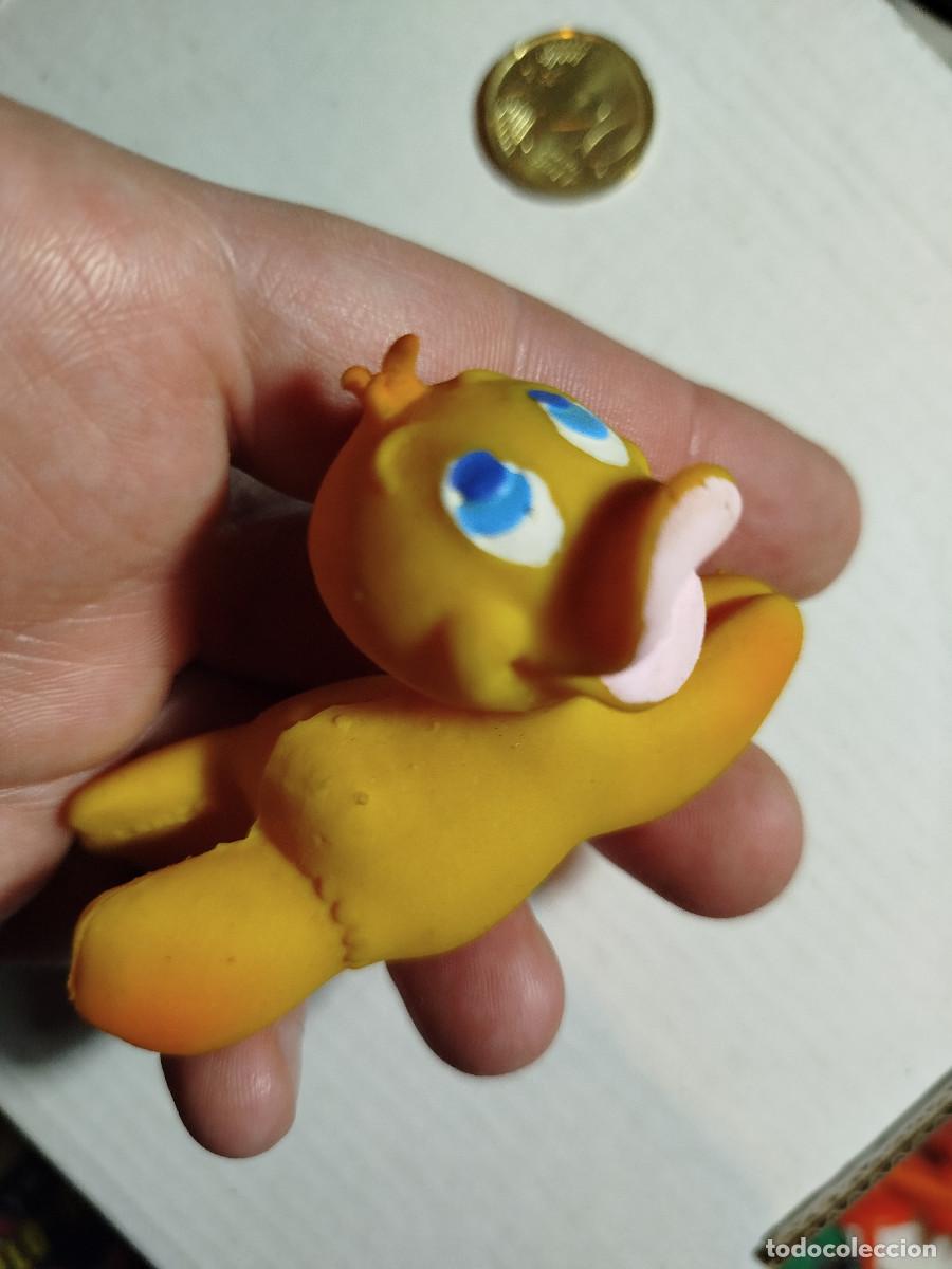Figuras de goma y PVC: Mu&ntilde;eco de goma vintage