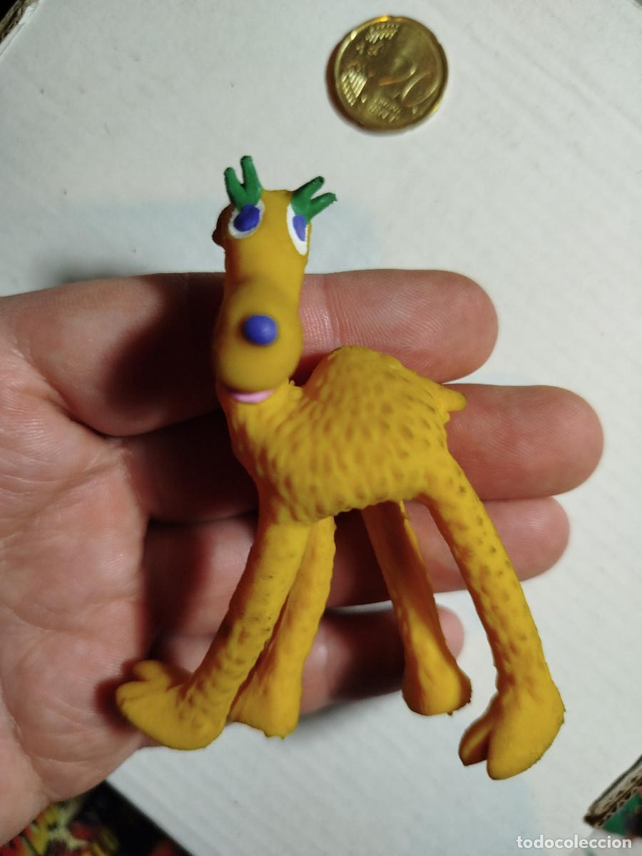 Figuras de goma y PVC: Mu&ntilde;eco de goma vintage