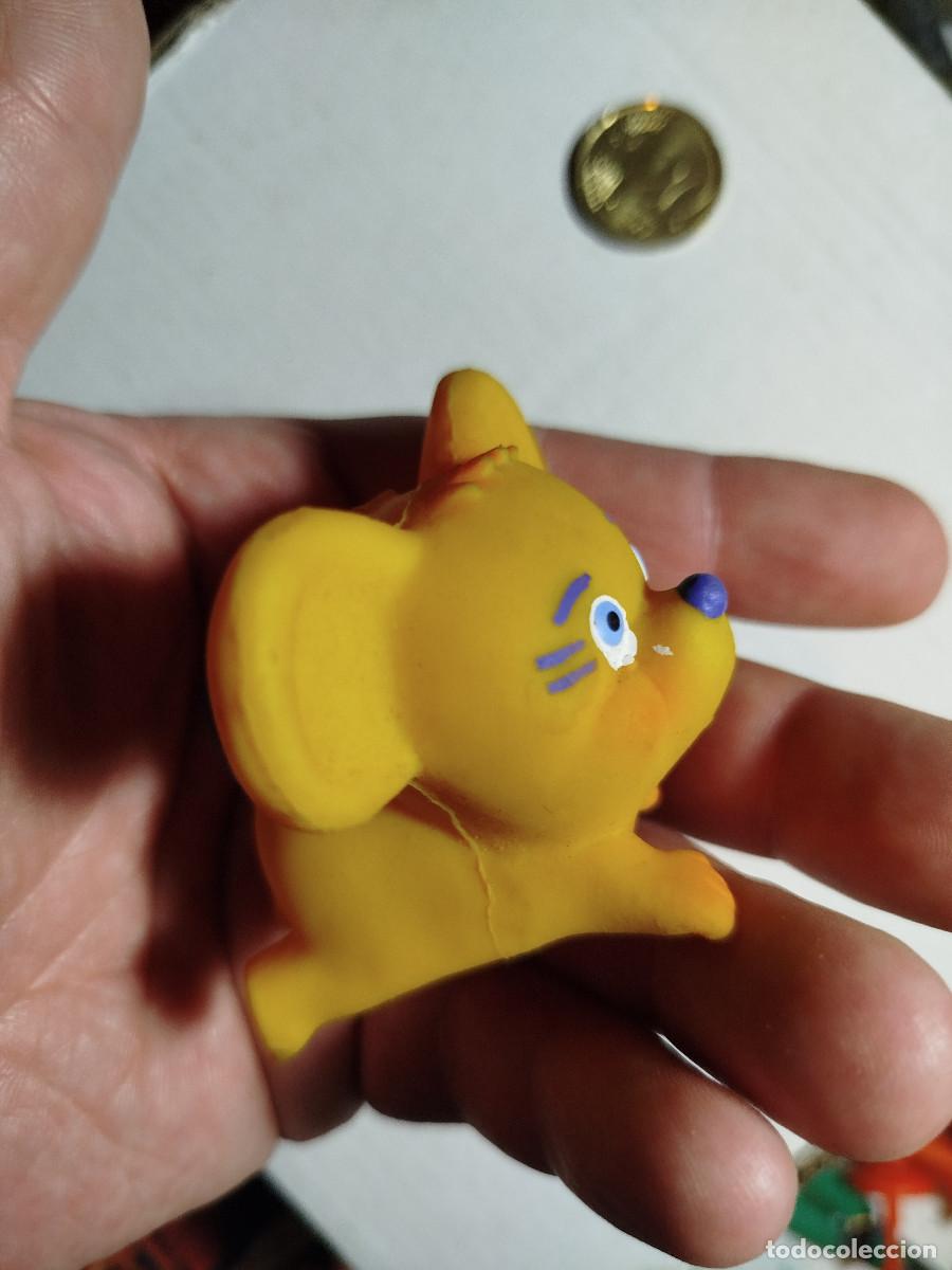 Figuras de goma y PVC: Mu&ntilde;eco de goma vintage
