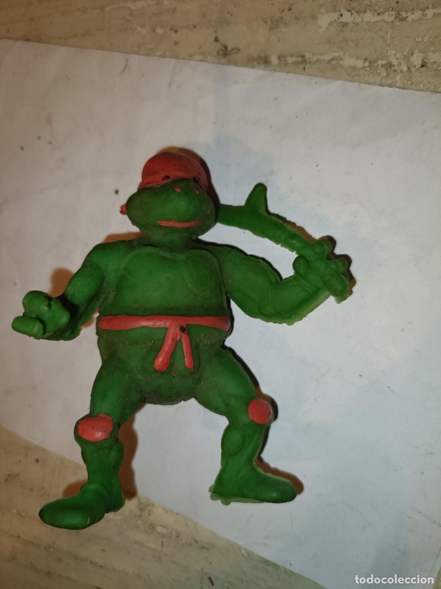 Figuras de goma y PVC: FIGURA PVC GOMA TMNT FIGURA TORTUGAS NINJA BOOTLEG DE GOMA. Rafael