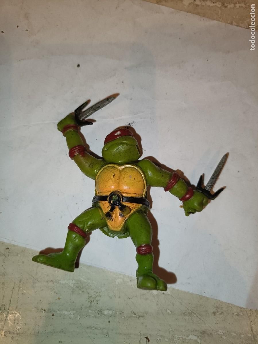 Figuras de goma y PVC: FIGURA PVC GOMA TMNT YOLANDA TORTUGA NINJA
