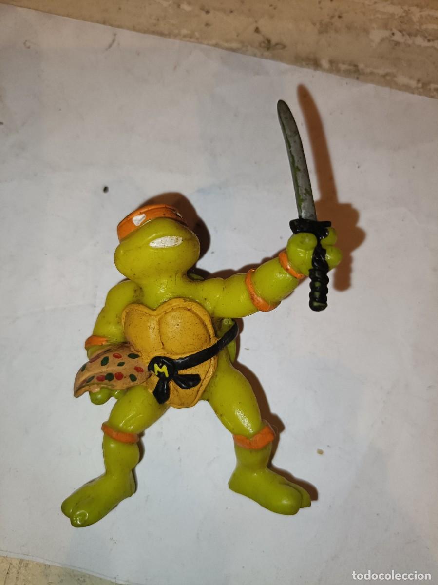 Figuras de goma y PVC: FIGURA PVC GOMA TMNT YOLANDA TORTUGA NINJA