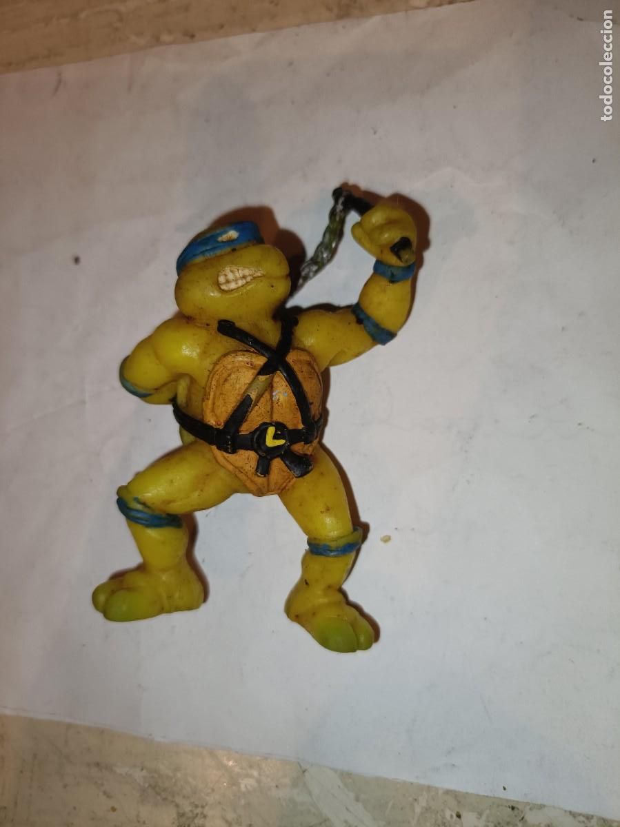 Figuras de goma y PVC: FIGURA PVC GOMA TMNT YOLANDA TORTUGA NINJA