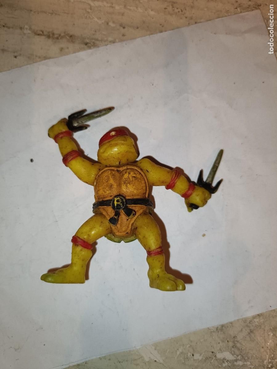 Figuras de goma y PVC: FIGURA PVC GOMA TMNT YOLANDA TORTUGA NINJA