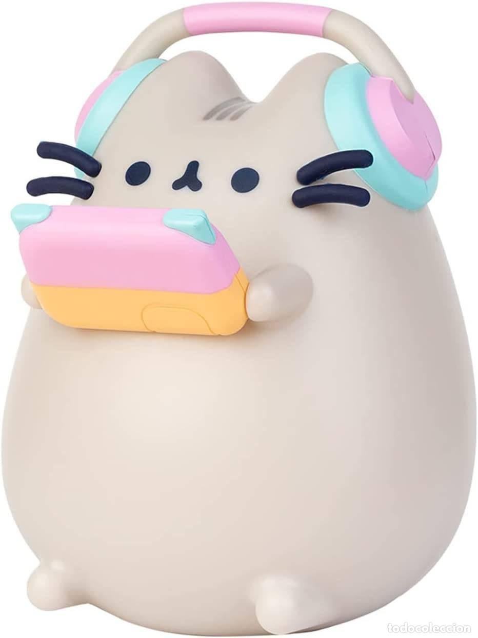 Figuras de goma y PVC: Lampara 3D Pusheen Gamer