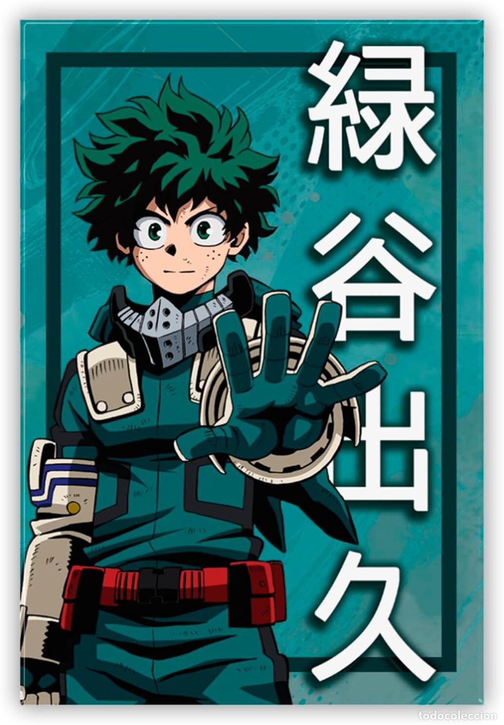 Figuras de goma y PVC: Iman Estandar Izuku Midoriya - My Hero Academia
