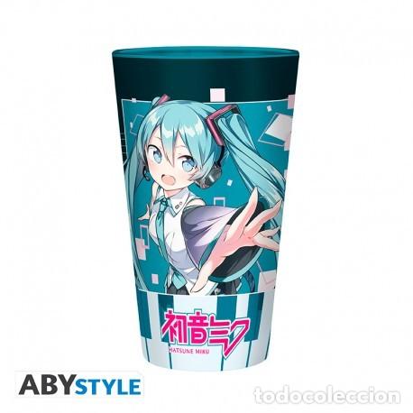 Figuras de goma y PVC: Vaso Hatsune Miku Musical City 400 ml