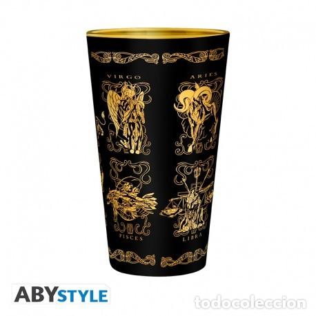 Figuras de goma y PVC: Vaso Premium - Saint Seiya Gold Cloths (400 ml)