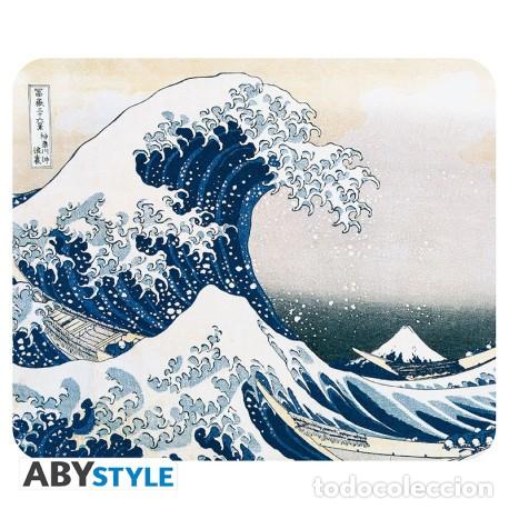 Figuras de goma y PVC: Alfombrilla de Rat&oacute;n - Hokusai La Gran Ola de Kanagawa (23,5 x 19,5 cm)