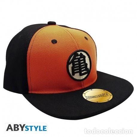 Figuras de goma y PVC: Gorra Snapback Dragon Ball Z Kame Negra y Naranja