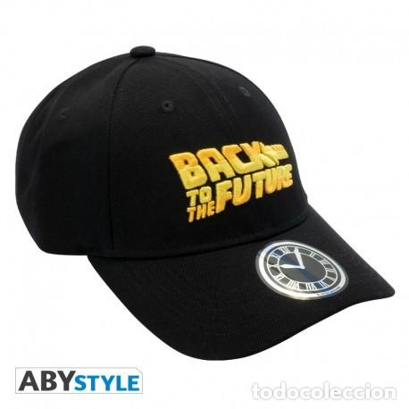 Figuras de goma y PVC: Gorra Snapback Regreso al Futuro Logo Negra