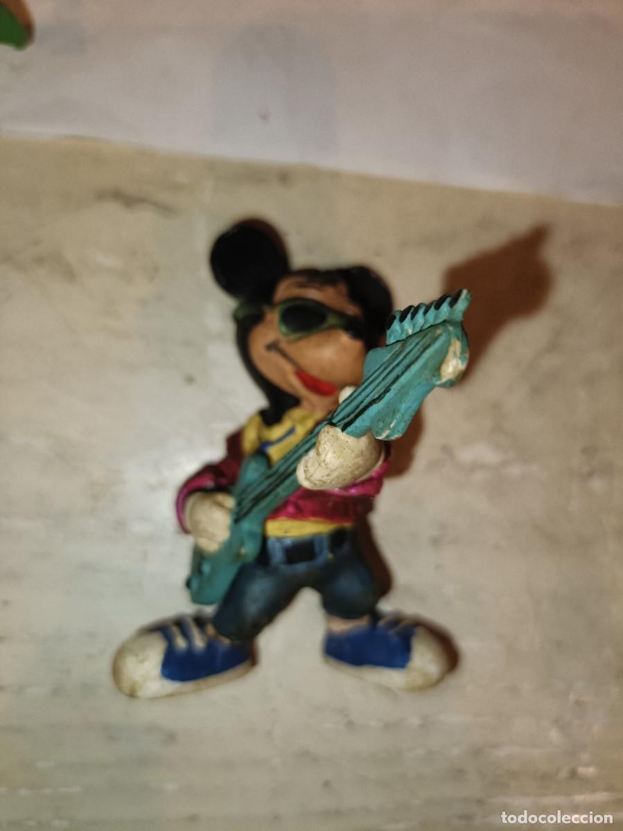 Figuras de goma y PVC: FIGURA PVC GOMA BULLYLAND Mickey Mouse rockero