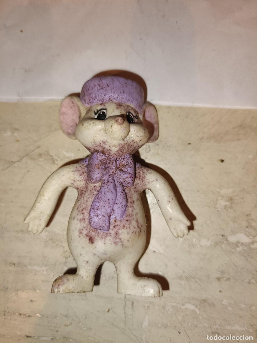 Figuras de goma y PVC: FIGURA PVC GOMA Ratita Bianca de los rescatadores