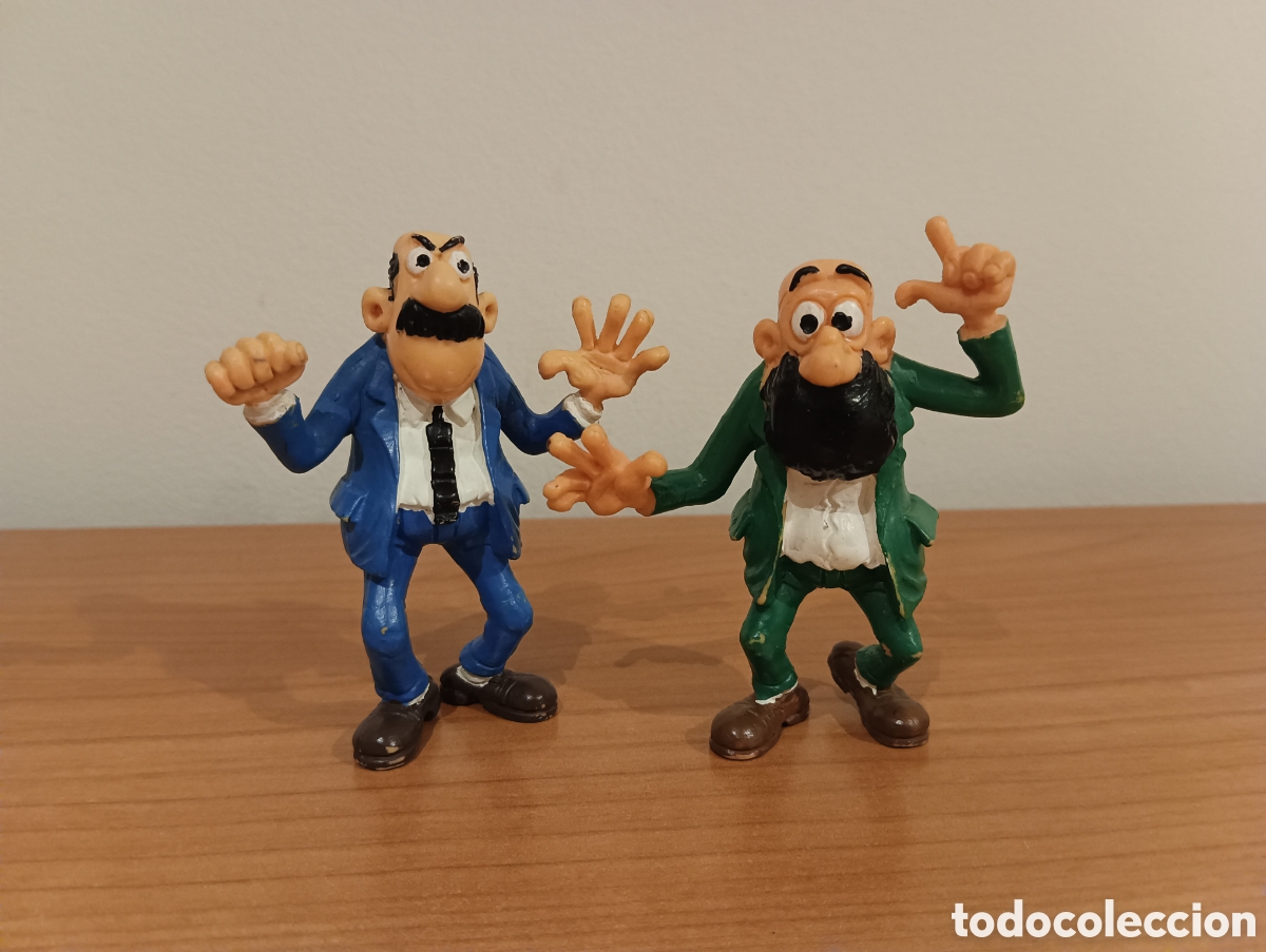 Figuras de goma y PVC: Bacterio y Super De Yolanda