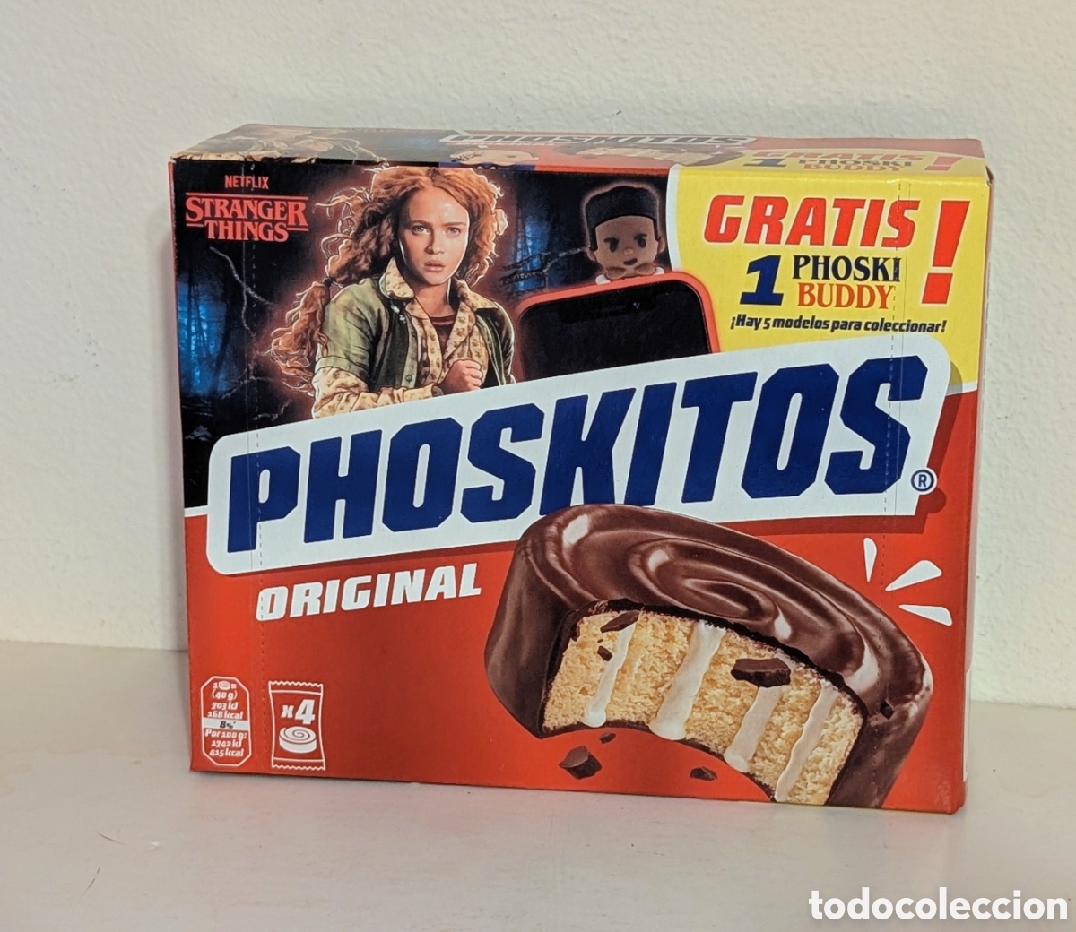 Figuras de goma y PVC: Caja sin abrir Phoskitos Stranger Things. Netflix. Max. Phoski Buddy
