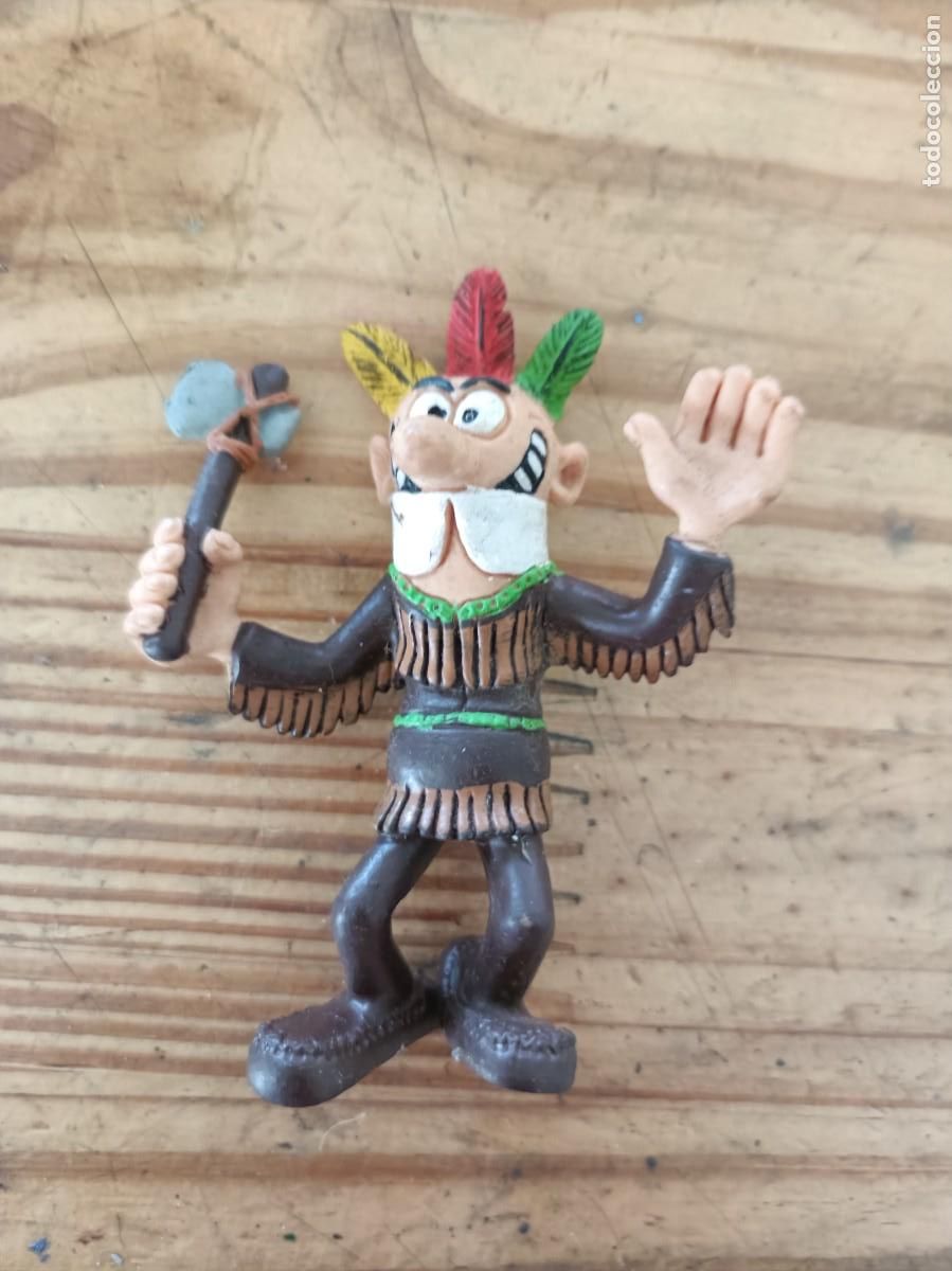 Figuras de goma y PVC: FIGURA PVC GOMA MORTADELO INDIO COMICS SPAIN