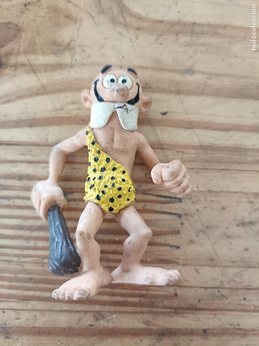 Figuras de goma y PVC: FIGURA PVC GOMA MORTADELO cavern&iacute;cola COMICS SPAIN