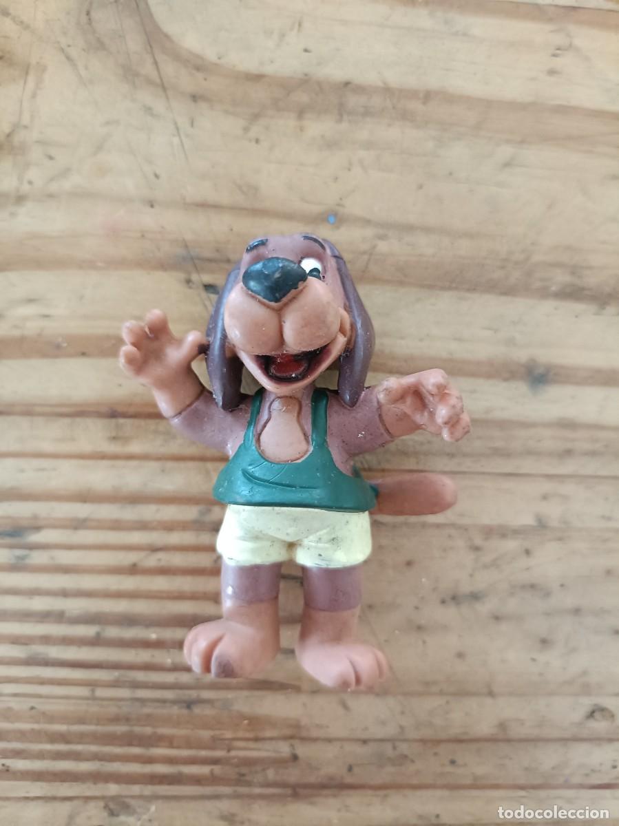 Figuras de goma y PVC: FIGURA PVC GOMA perro Mick C&Oacute;MICS SPAIN