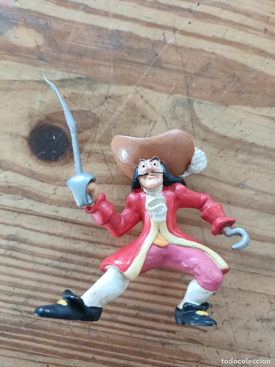 Figuras de goma y PVC: FIGURA PVC GOMA Capit&aacute;n Garfio Peter Pan BULLY BULLYLAND
