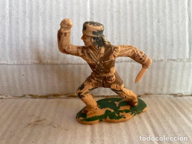 Figuras de goma y PVC: REAMSA ,TRAMPERO CON CUCHILLO, SERIE REAL POLICIA MONTADA DEL CANADA