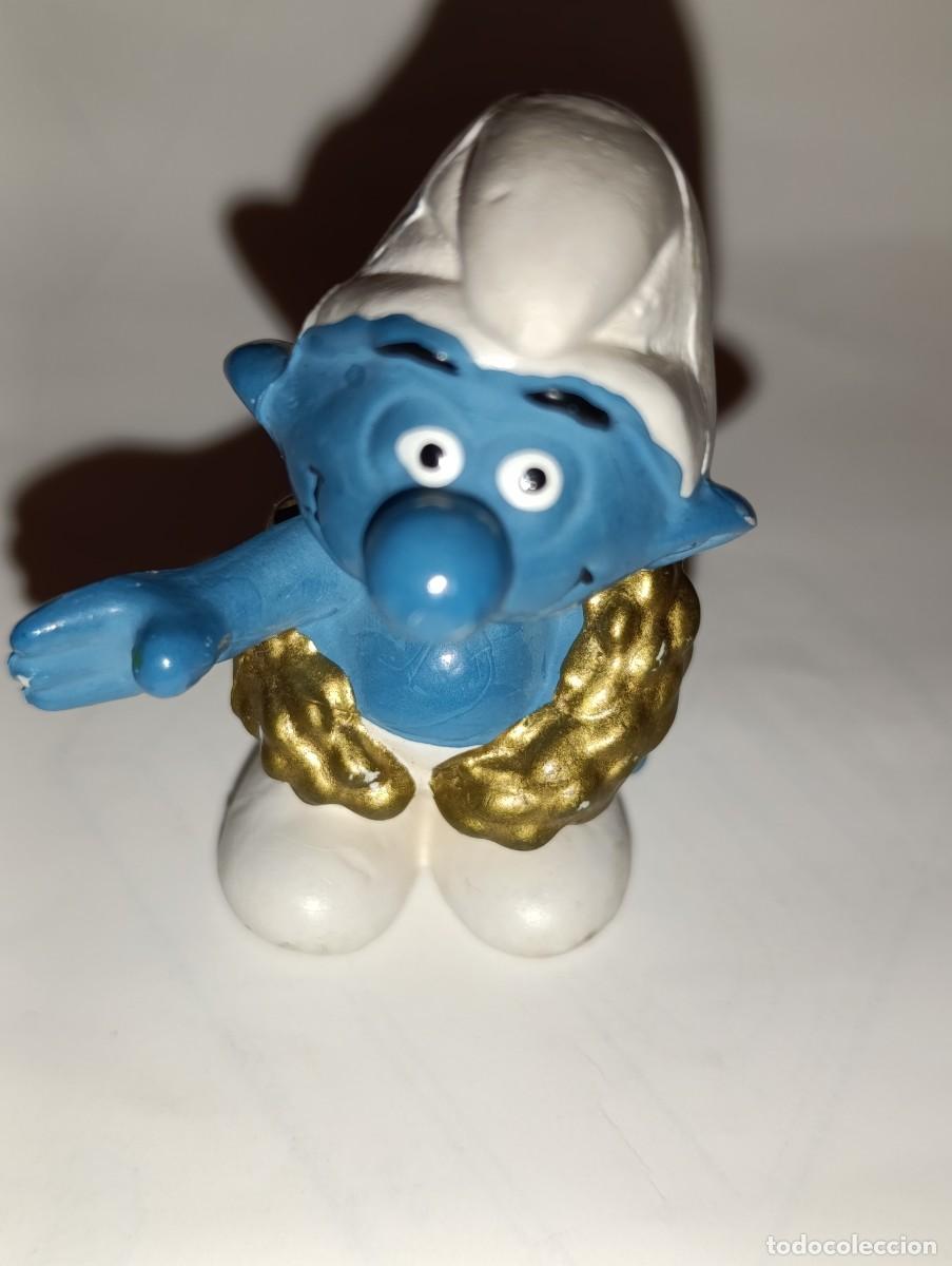 Figuras de goma y PVC: Pitufo Campe&oacute;n Champion Smurf Peyo 20058