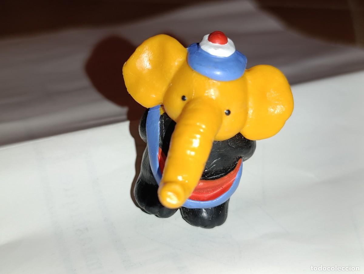 Figuras de goma y PVC: Figura elefante vintage Bully 1986 PVC a&ntilde;os 80