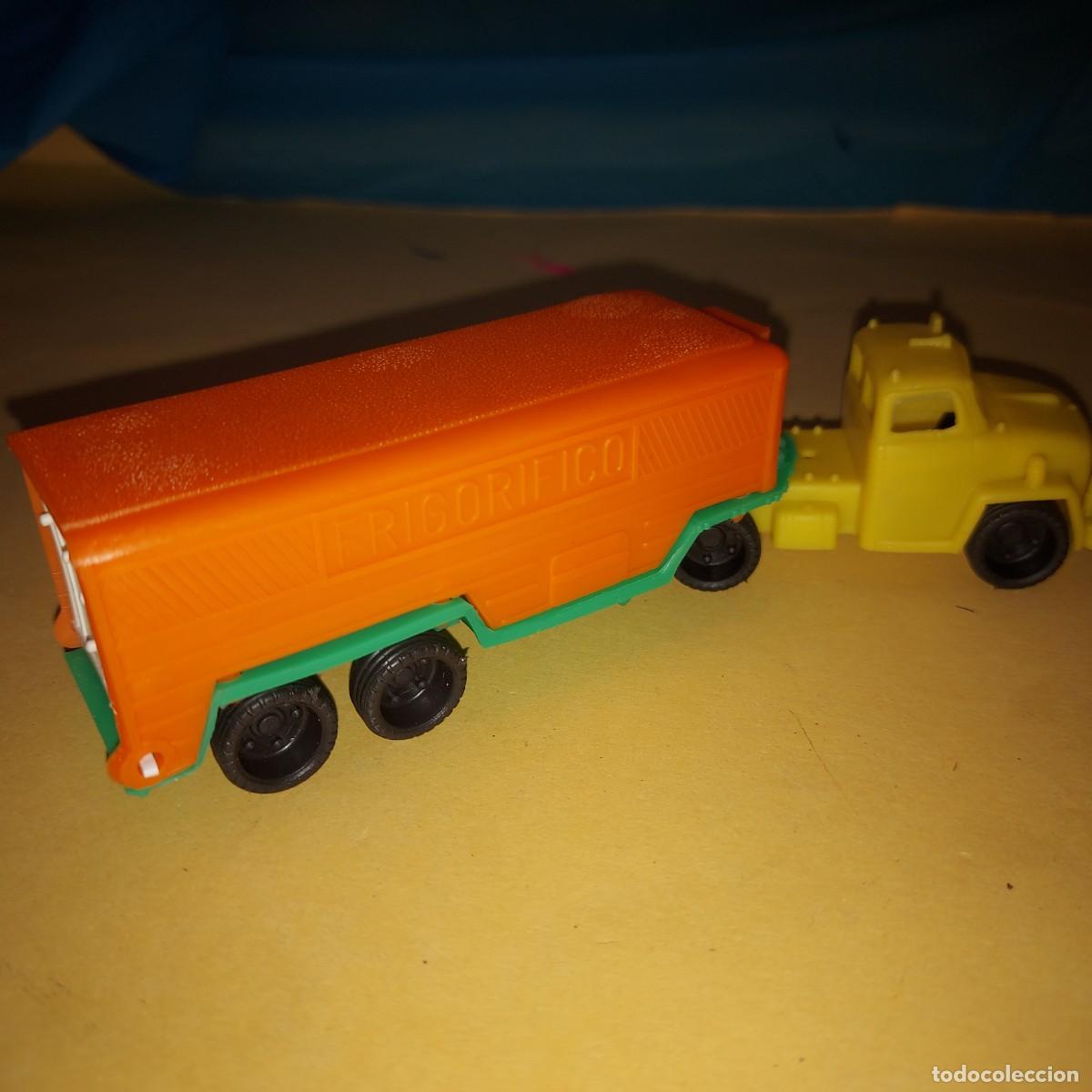Figuras de goma y PVC: GRANDES TRANSPORTES - CAMION FRIGORIFICO . MARCA VAM - ZARAGOZA . JUGUETE A&Ntilde;OS 70