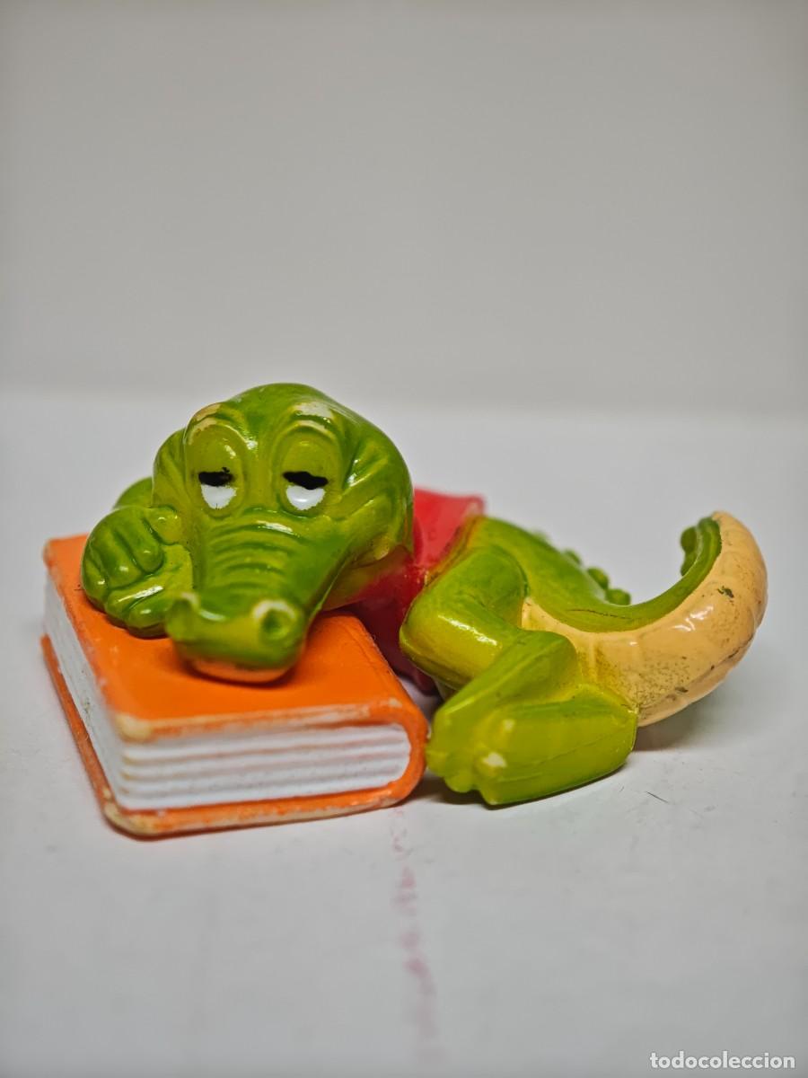 Figuras de goma Kinder: MU&Ntilde;ECO FIGURA KINDER FERRERO COCODRILO