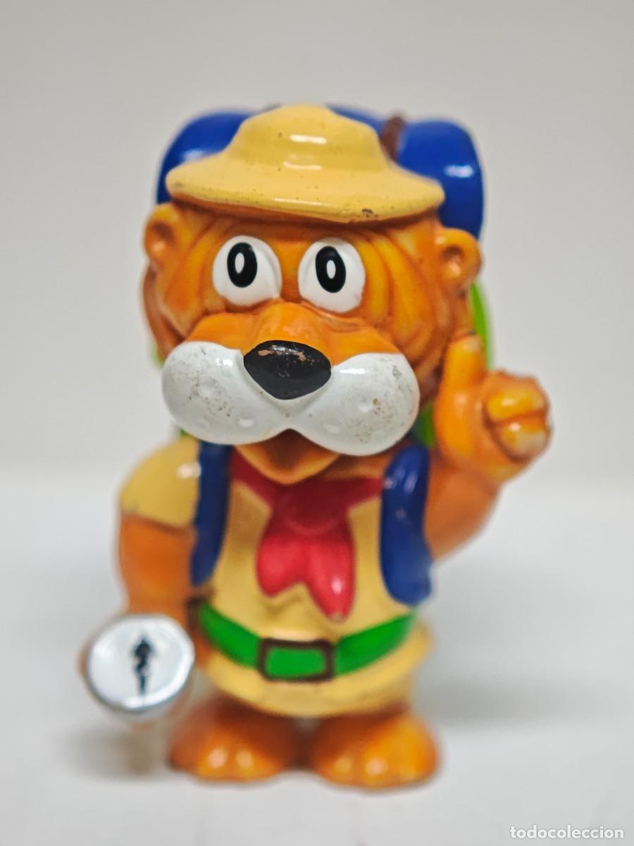 Figuras de goma Kinder: MU&Ntilde;ECO FIGURA KINDER FERRERO LEON