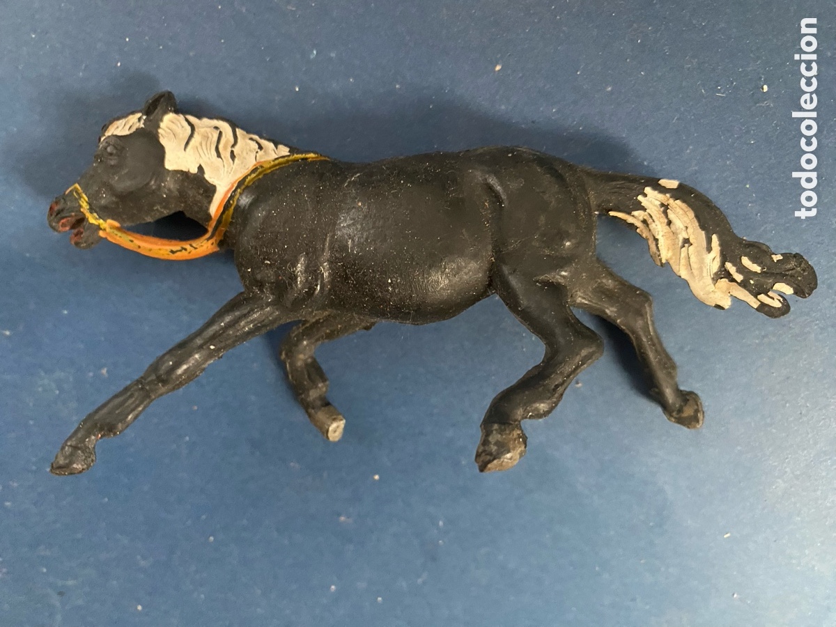 Figuras de goma y PVC: Caballo indio goma jecsan