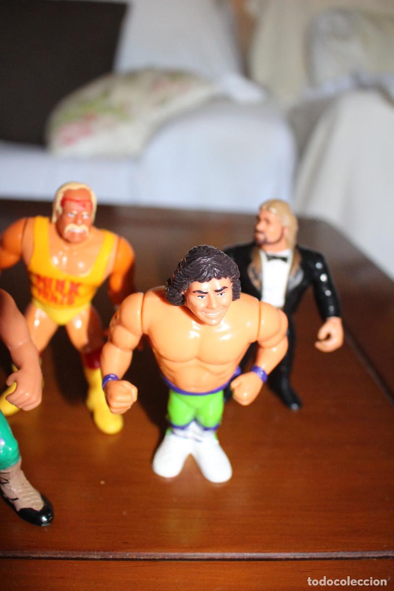 Figuras de goma y PVC: Lote de 6 figuras de Pressing catch - Foto 4