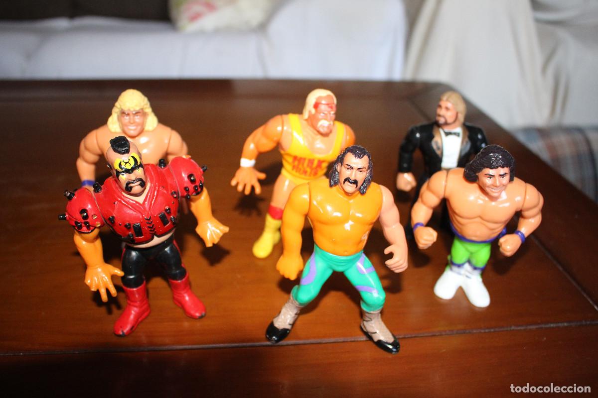 Figuras de goma y PVC: Lote de 6 figuras de Pressing catch - Foto 6