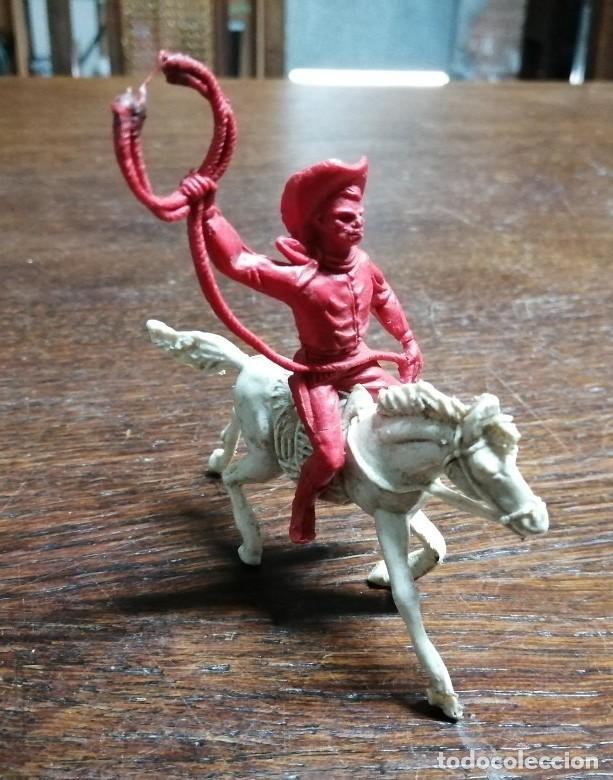 Figuras de goma y PVC: VAQUERO COMANSI 1&ordf; &Eacute;POCA (REAMSA, JECSAN, LAFREDO, SOTORRES)